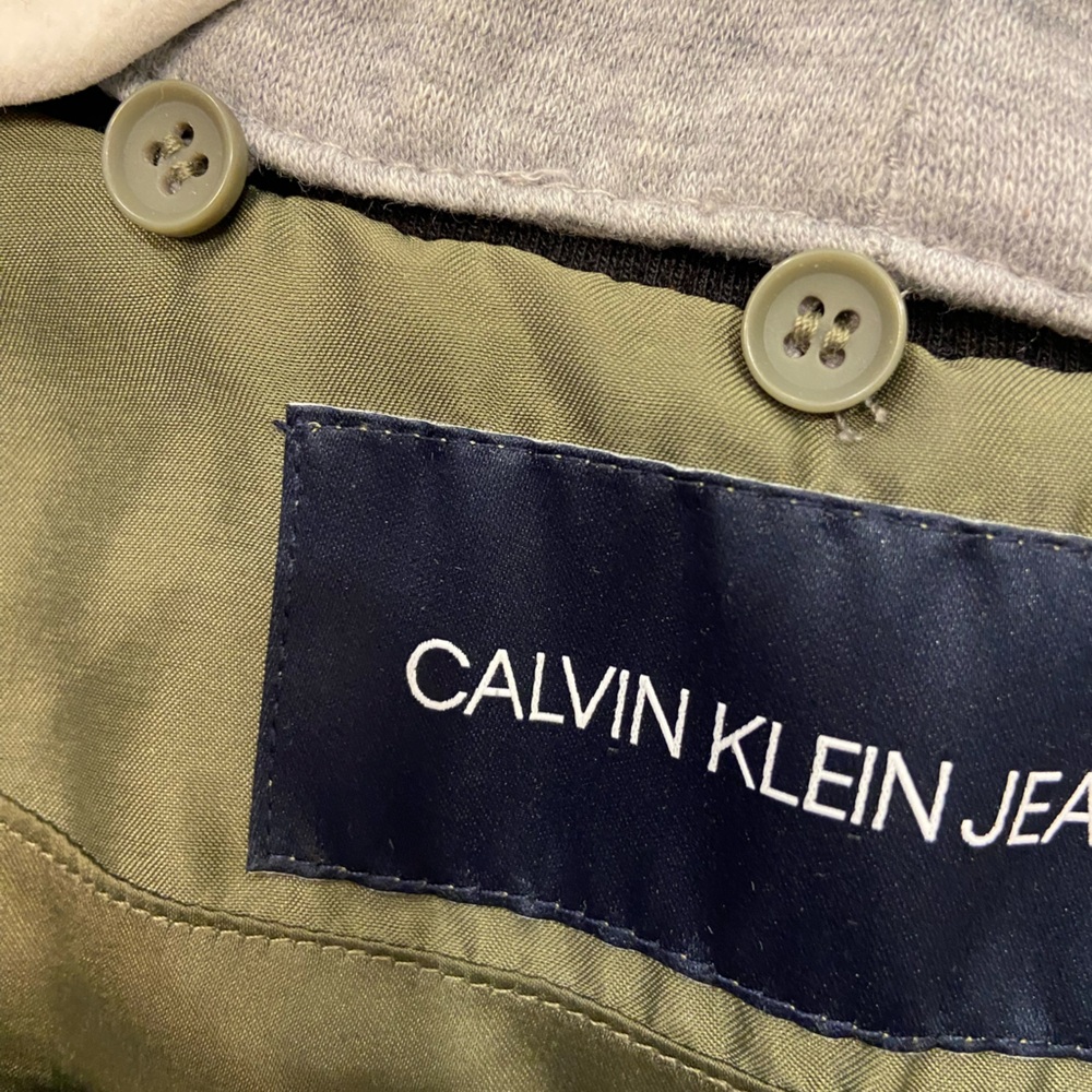 Calvin Klein Layered Jeans Jacket 🫒 - Picture 10 of 11